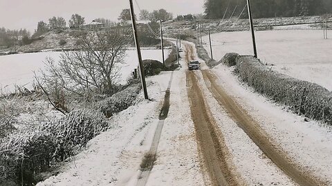 The first day of winter in Scotland