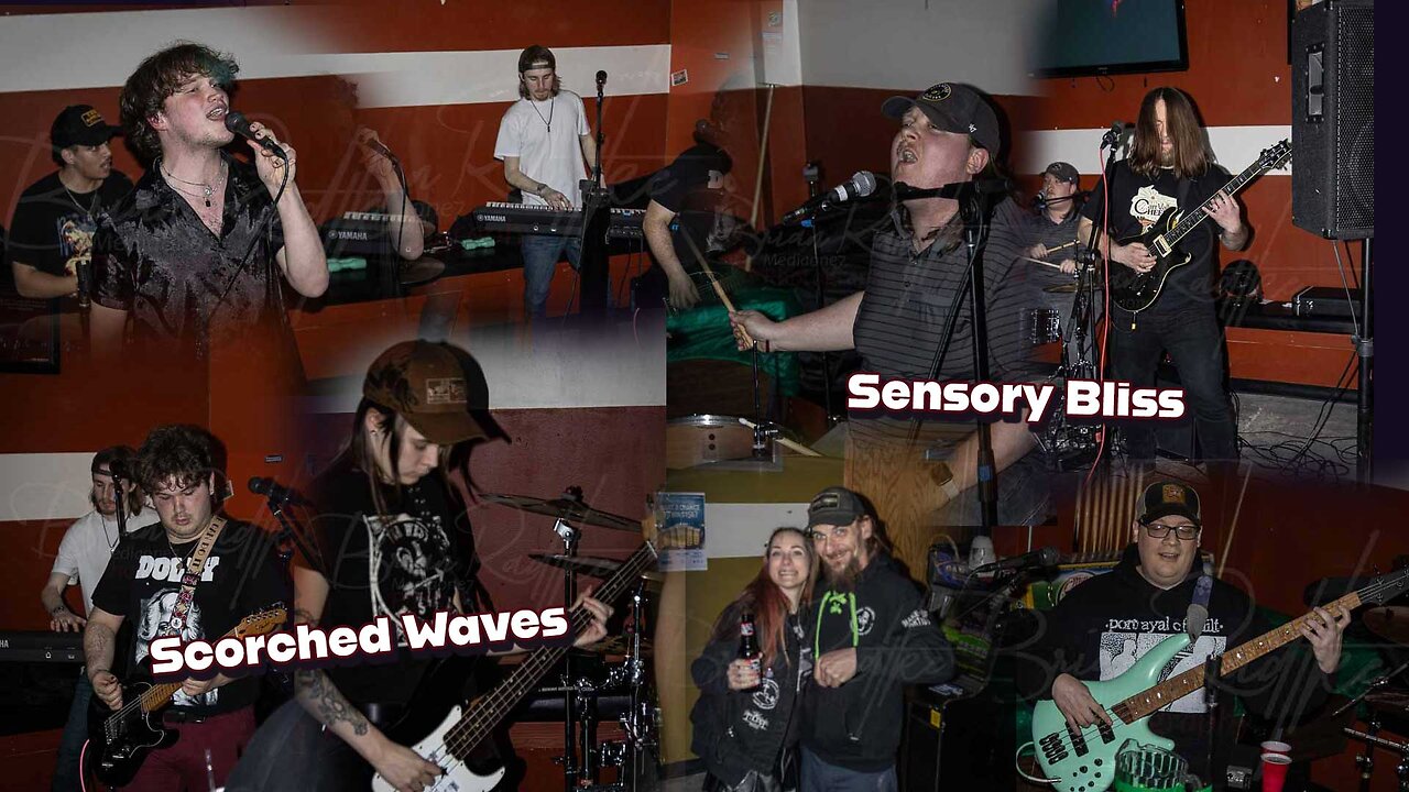 Study Hall bar in Appleton Wi with three bands—Scorched Waves, Sensory Bliss, and Toyboxes