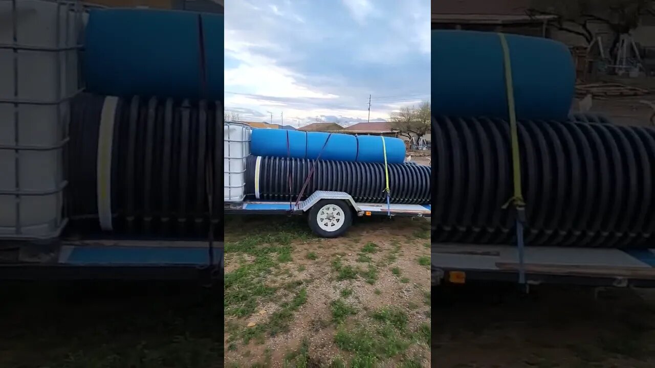 The trailer is loaded!