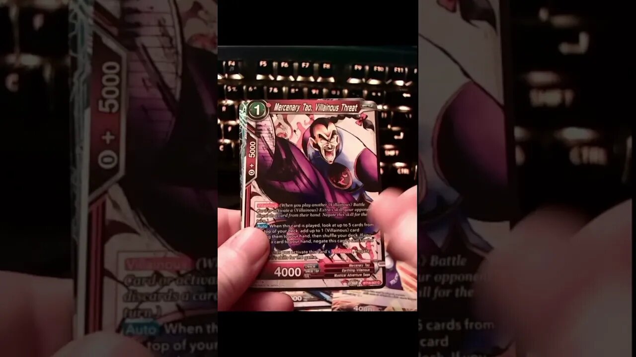 Opening A Dragon Ball Super TCG: Fighter's Ambition Booster Pack #39