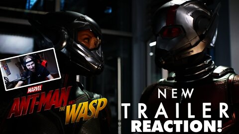 Marvel Studios' Ant-Man and The Wasp - Official Trailer REACTION!