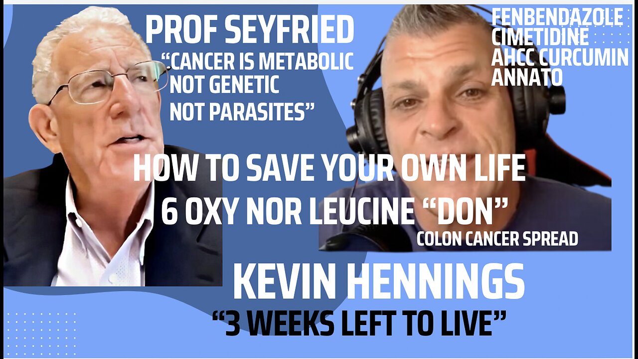 WORST Foods Feed Cancer Cells & New Way STARVE Disease | Dr. Thomas Seyfried