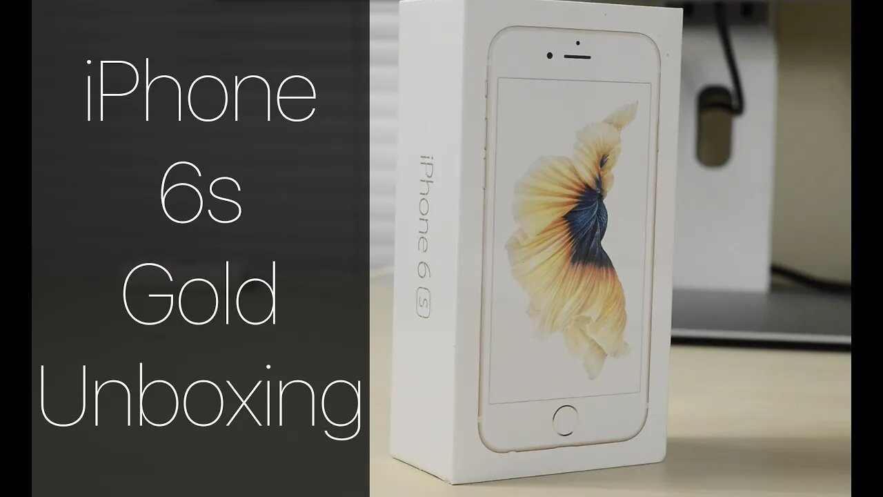 iPhone 6s Gold - Unboxing & First Look!