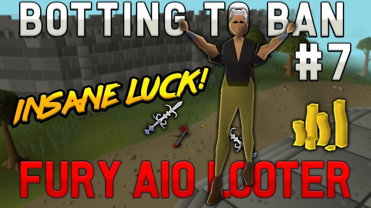 [OSRS] Botting To Ban #7: Looting ! Crazy Profit