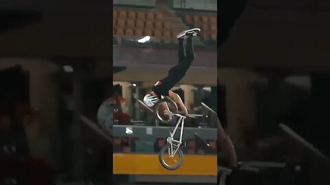 Amazing bike stunt. #shorts