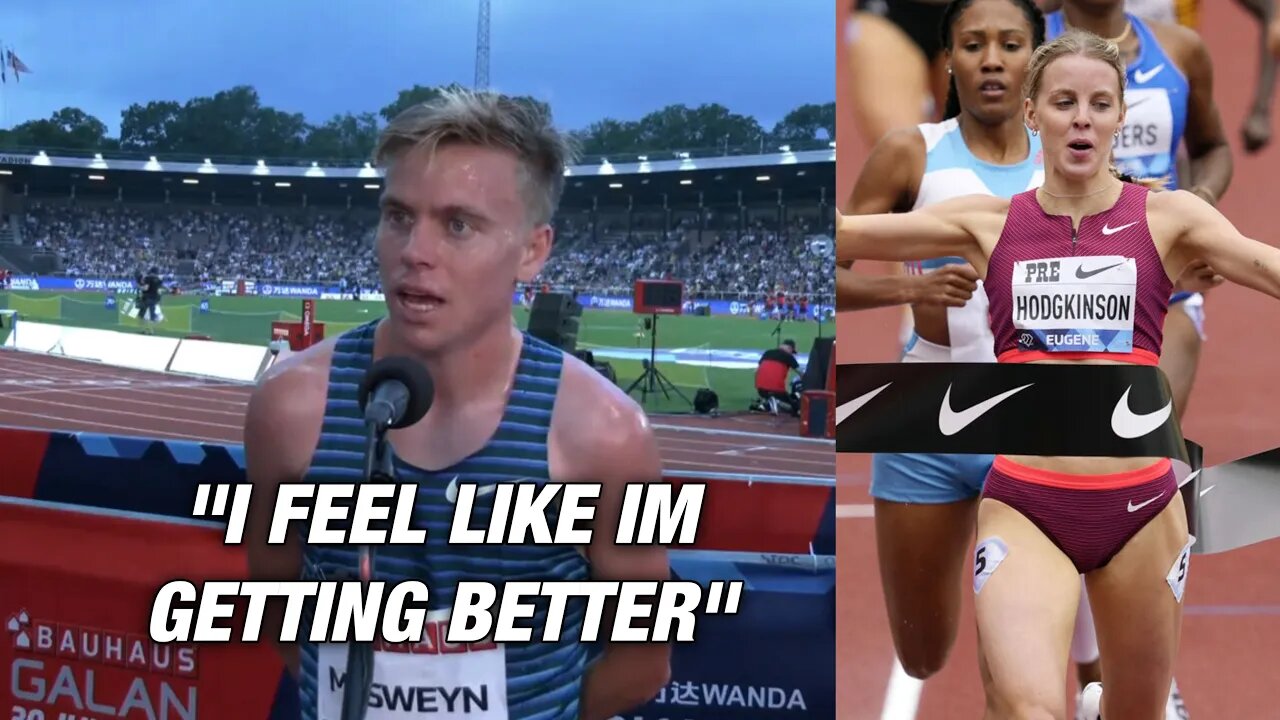 STEWY MCSWEYN & KEELY HODGKINSON STOCKHOLM DIAMOND LEAGUE INTERVIEWS