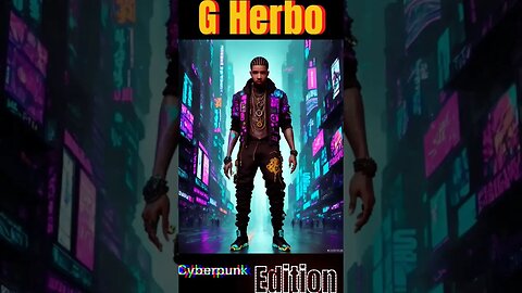 G Herbo Cyberpunk AI Art Edition #rapper #music #hiphopartist