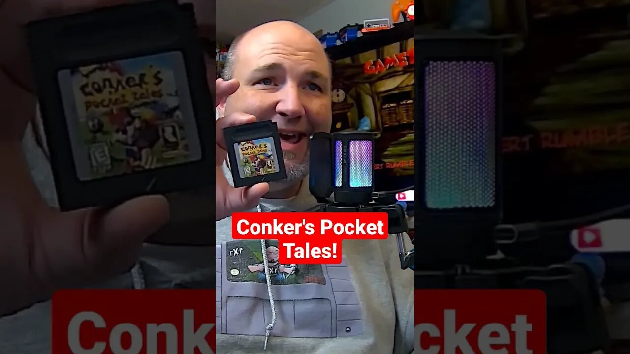 You Can Play CONKER on GAME BOY COLOR?!?!?!