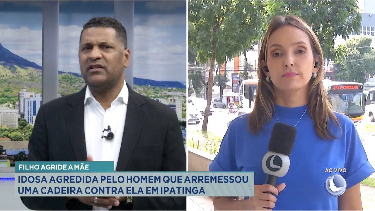 Filho Agride a Mãe: Idosa Agredida pelo Homem que Arremessou uma Cadeira contra ela em Ipatinga.