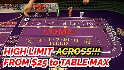 HIGH LIMIT PLACEBETS ACROSS - SHORT