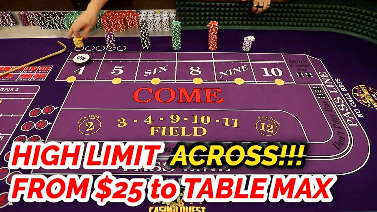 HIGH LIMIT PLACEBETS ACROSS - SHORT