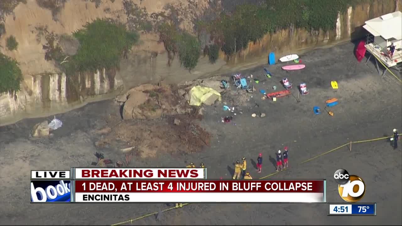 Geologist describes Encinitas cliff collapse dynamics