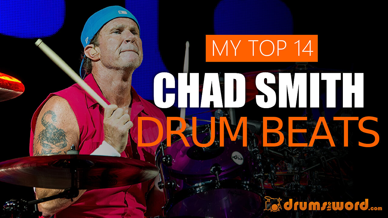 Top 14 Essential "Chad Smith" Drum Beats