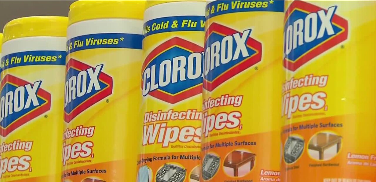 When will disinfecting wipes be back on shelves?