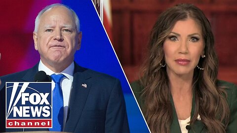 Kristi Noem: I'm 100% convinced Tim Walz is a national security risk