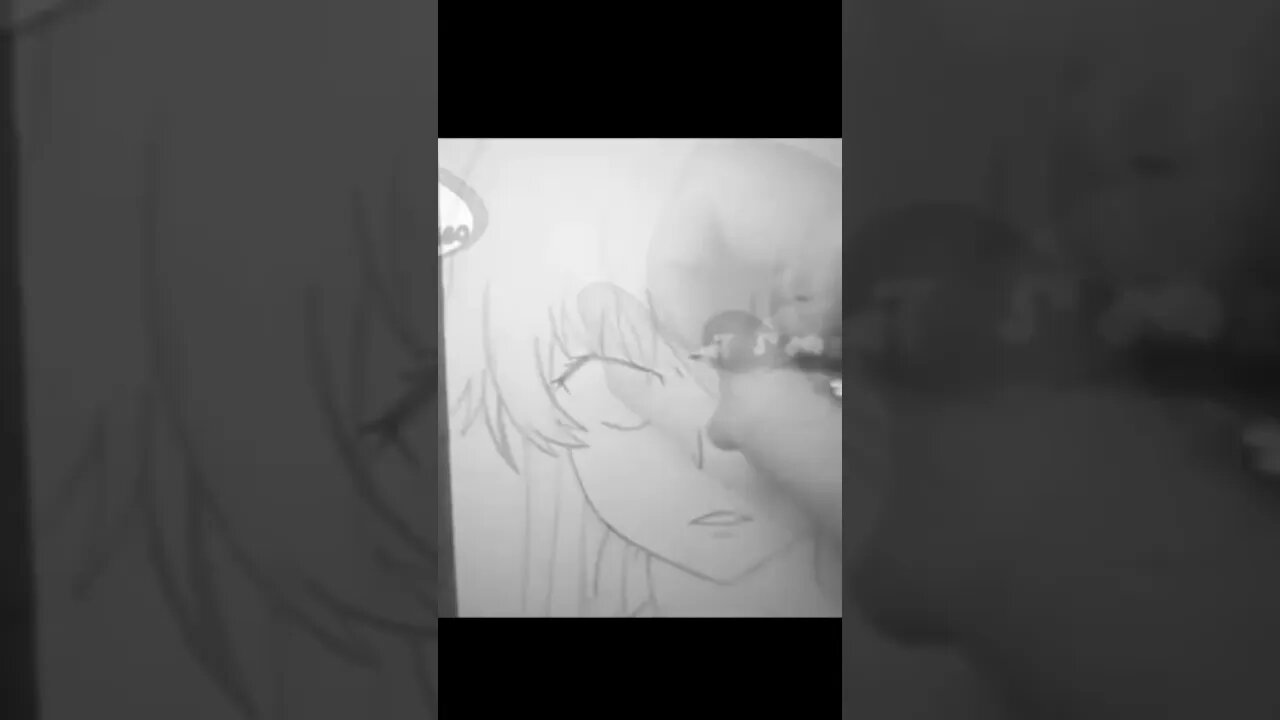 Desenhando Yuno de Mirai Nikki