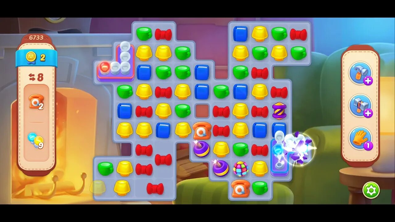 Playrix Homescapes Gameplay Walkthrough Level 6733