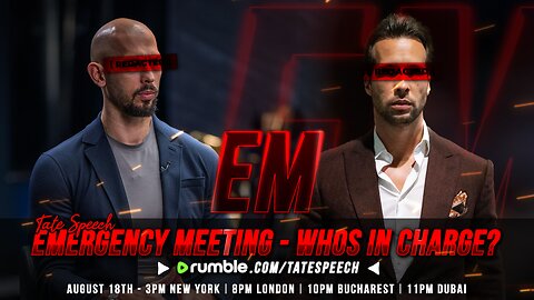 EMERGENCY MEETING EPISODE 65 - WHOS IN CHARGE?