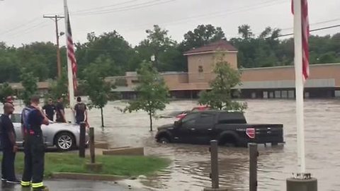 Business owners prepare for weekend storms after flash flooding