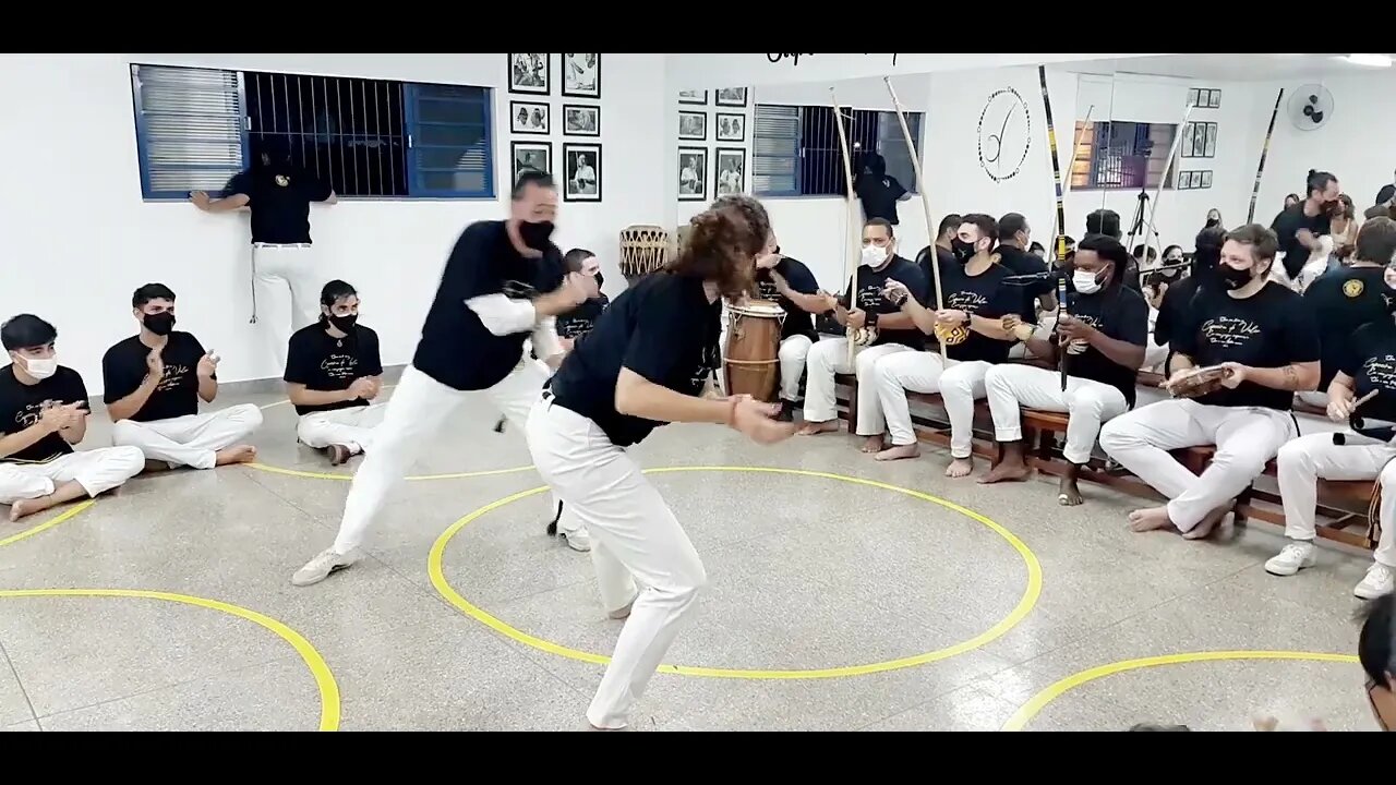 Capoeira de Valor M. Ferpa 2021 - Graduação Cordão Verde Amarelo