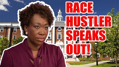 Race Hustler Joy Reid says she was an AFFRIMATIVE ACTION student at Harvard and is PROUD of it!