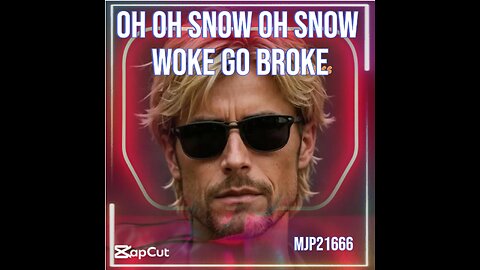 Oh oh snow oh snow woke go broke. #mjp21666