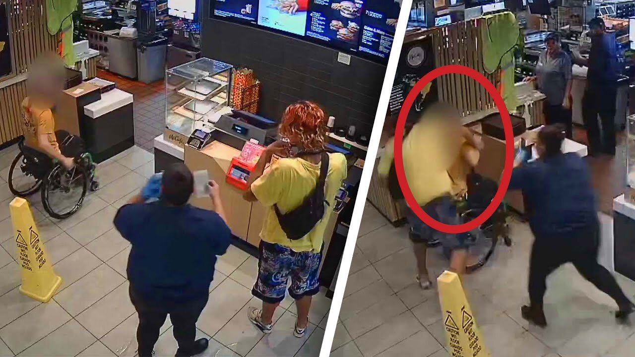 Man In Wheelchair Punched Inside Florida McDonald’s_ Cops