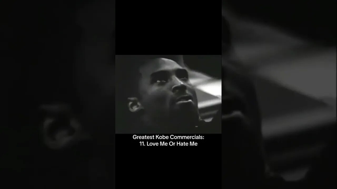 KOBE LOVES TO BE HATED #shorts