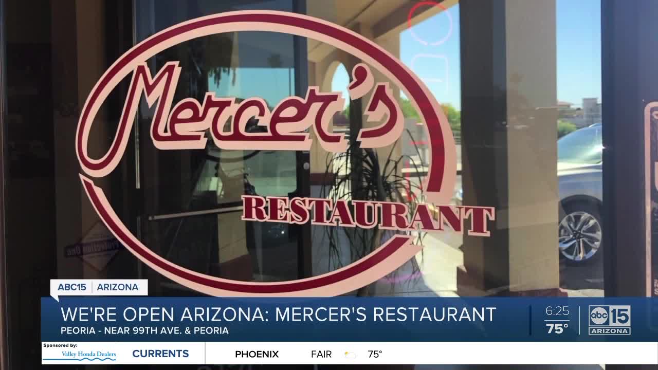 We're Open, Arizona: Mercer's Restaurant serving comfort food