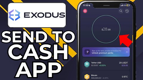 HOW TO SEND MONEY FROM EXODUS TO CASH APP