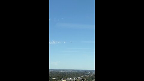 Tulsa Tower Veterans Day flyover