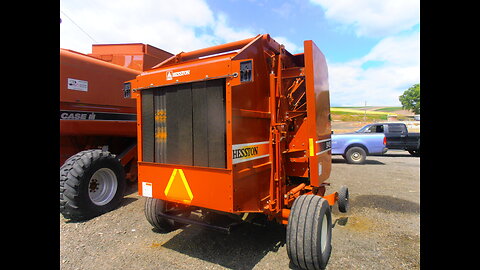 Good Choice For Used Balers Hesston 945 Round Baler