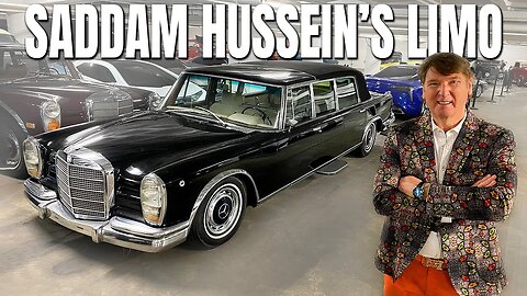 CHECKING OUT SADDAM HUSSEIN'S LIMO (SUPER CREEPY!)