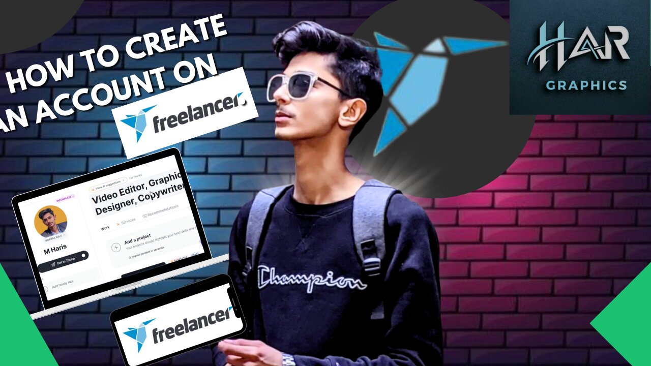 How to create an account on freelancer?