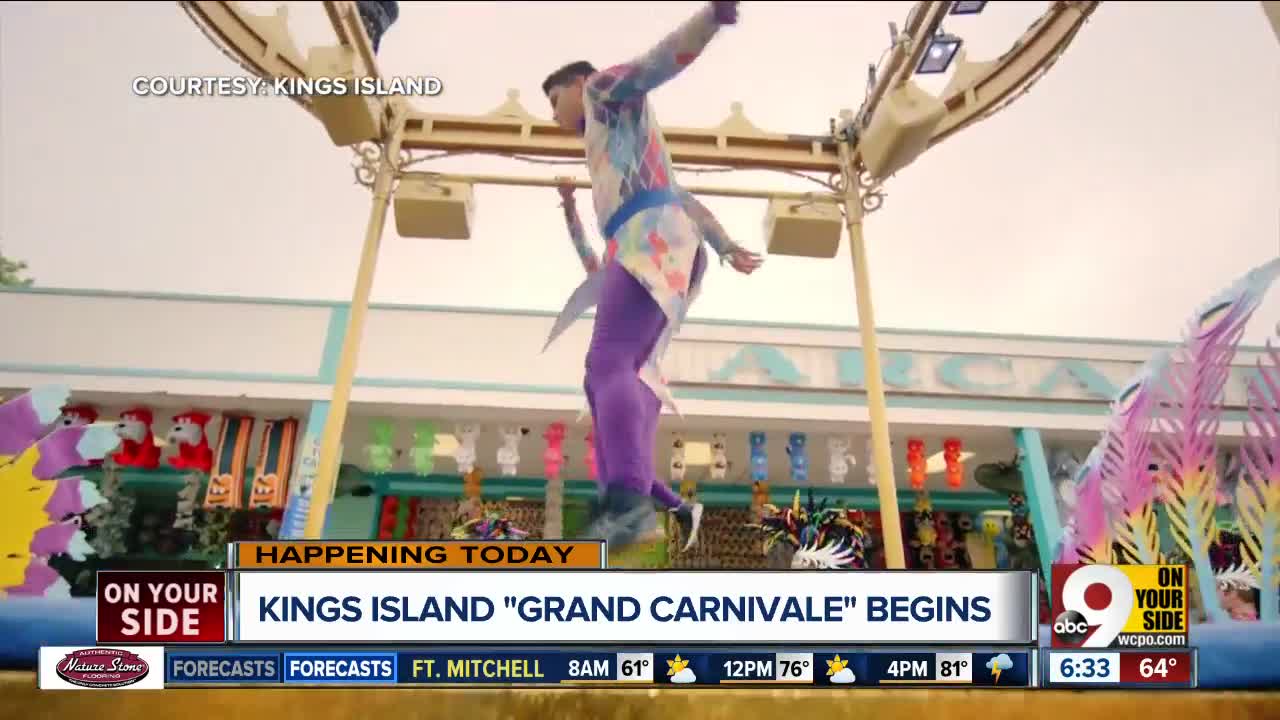 Kings Island's Grand Carnivale begins