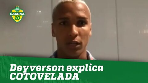 Foi maldoso? Deyverson explica COTOVELADA contra o BAHIA!