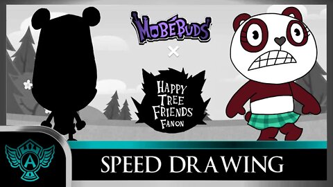 Speed Drawing: Happy Tree Friends Fanon - Rosie | Mobebuds Style