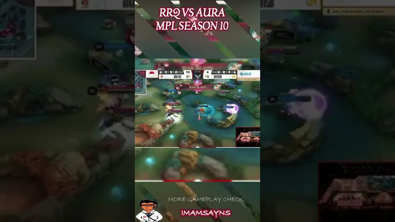 RRQ COMEBACK VS AURA MPL SEASON 10 #shorts #mobilelegends #mlbb #rrq #aura #fyp #epiccomeback #mpl