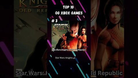 3/10 Top 10 Best Original Xbox Games of All Time #TopXboxGames