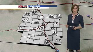 Jennifer's Wednesday Forecast