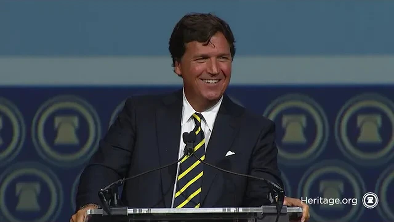 FULL SPEECH: Tucker Carlon’s Last Address Before Leaving Fox News at #Heritage50