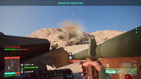 Using the Bazooka in Battlefield 1942