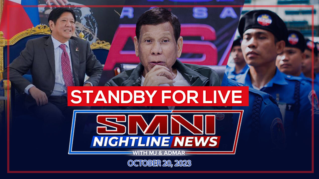 SMNI Nightline News with Admar Vilando & MJ Mondejar | October 20, 2023