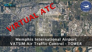 Virtual Air Traffic Control (VATSIM) in Memphis!