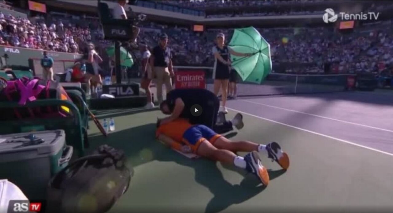 Nadal: "It's hard for me to breathe. When I breathe and move it's like I have a needl