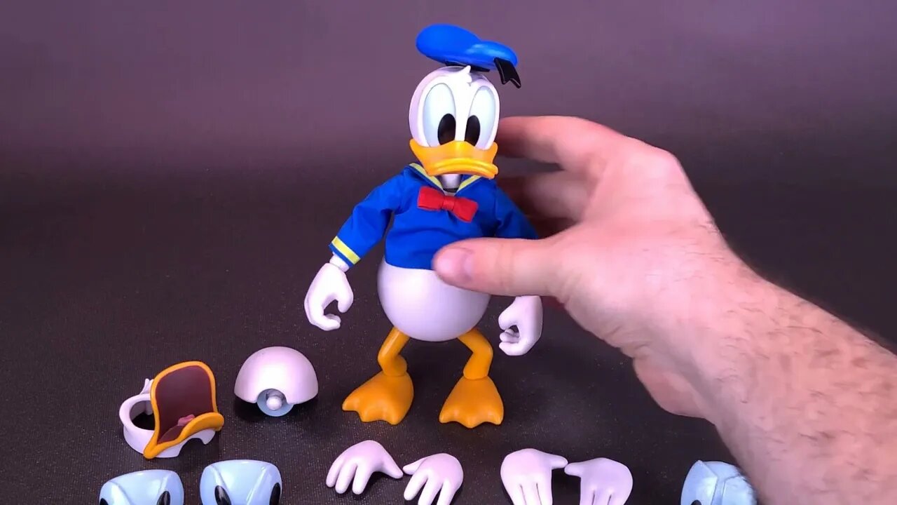 Beast Kingdom Disney Dynamic 8ction Heroes DAH-042 Classic Donald Duck @TheReviewSpot