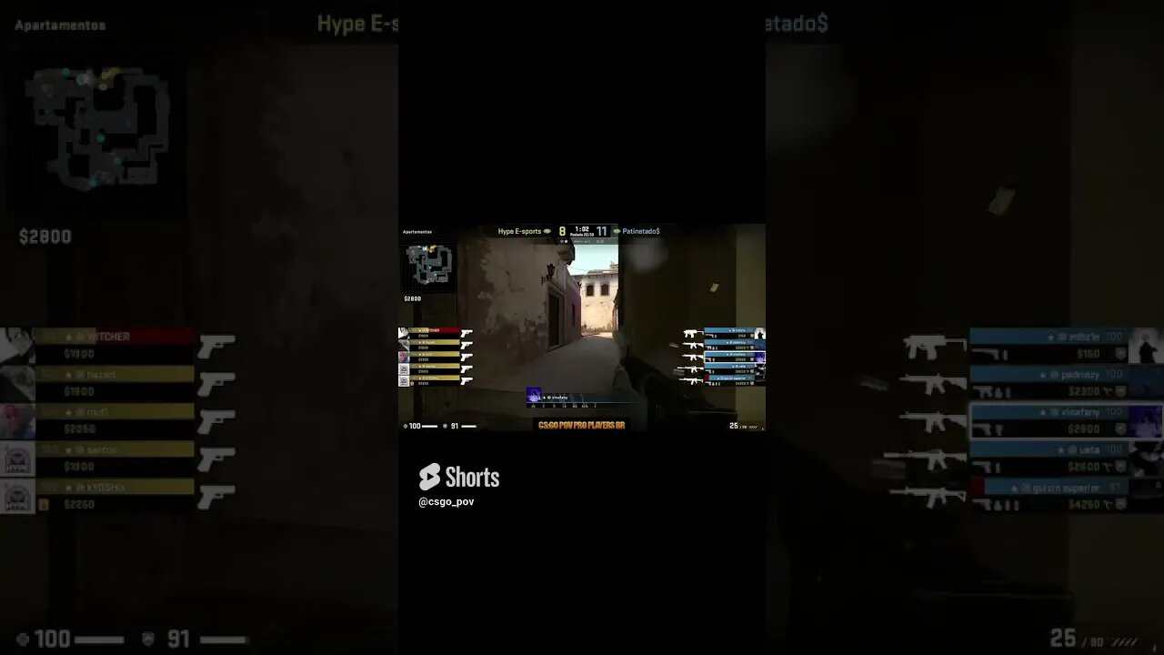 5k vinaabEAST 49 28 vs Hype Mirage @ Serie A Fevereiro Gamers Club 2023