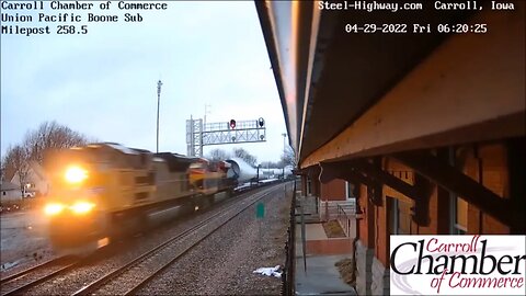 EB UP Wind Turbine with a KCS Unit at Carroll, IA on April 29, 2022 #SteelHighway