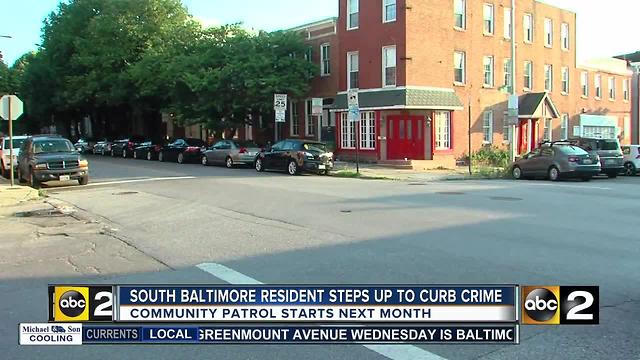 South Baltimore residents stepping up to curb crime