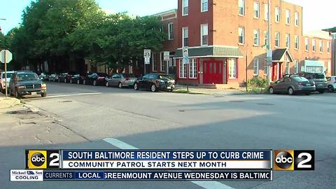 South Baltimore residents stepping up to curb crime